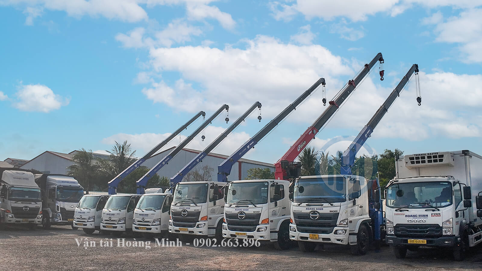 Xe cẩu đáp ứng đa dạng yêu cầu tại Tiền Giang