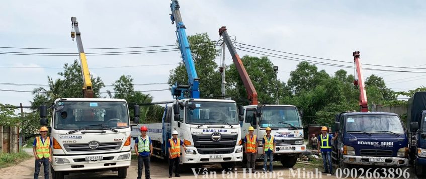 Dịch vụ xe cẩu KCN Tân Thành