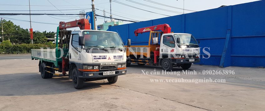 Cho thuê xe cẩu tải Bình Phước