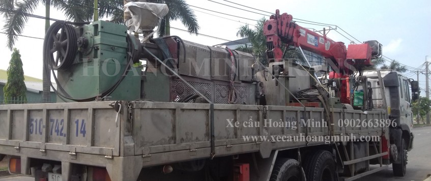 Cho thuê xe cẩu tải huyện Nhơn Trạch