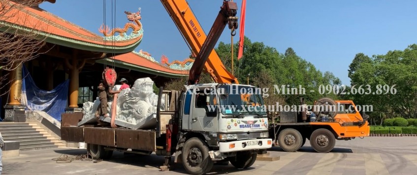 Dịch vụ xe cẩu KCN Tân Thành