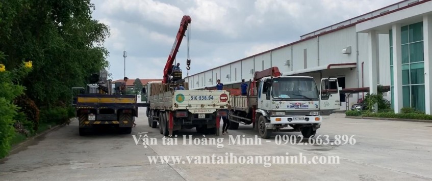 Dịch vụ xe cẩu tải KCN Long Đức
