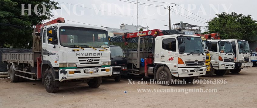 Dịch vụ xe cẩu tải KCN Nam Tân Lập