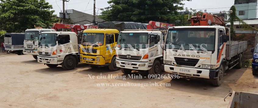 Dịch vụ xe cẩu tải KCN Gò Dầu